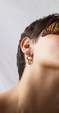 Load image into Gallery viewer, Petite Double Hoop Earrings