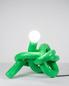 Green Knot Lamp