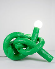 Load image into Gallery viewer, Green Knot Lamp