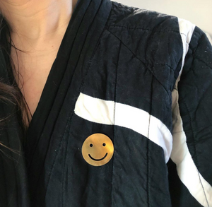 Smiley Face Pin